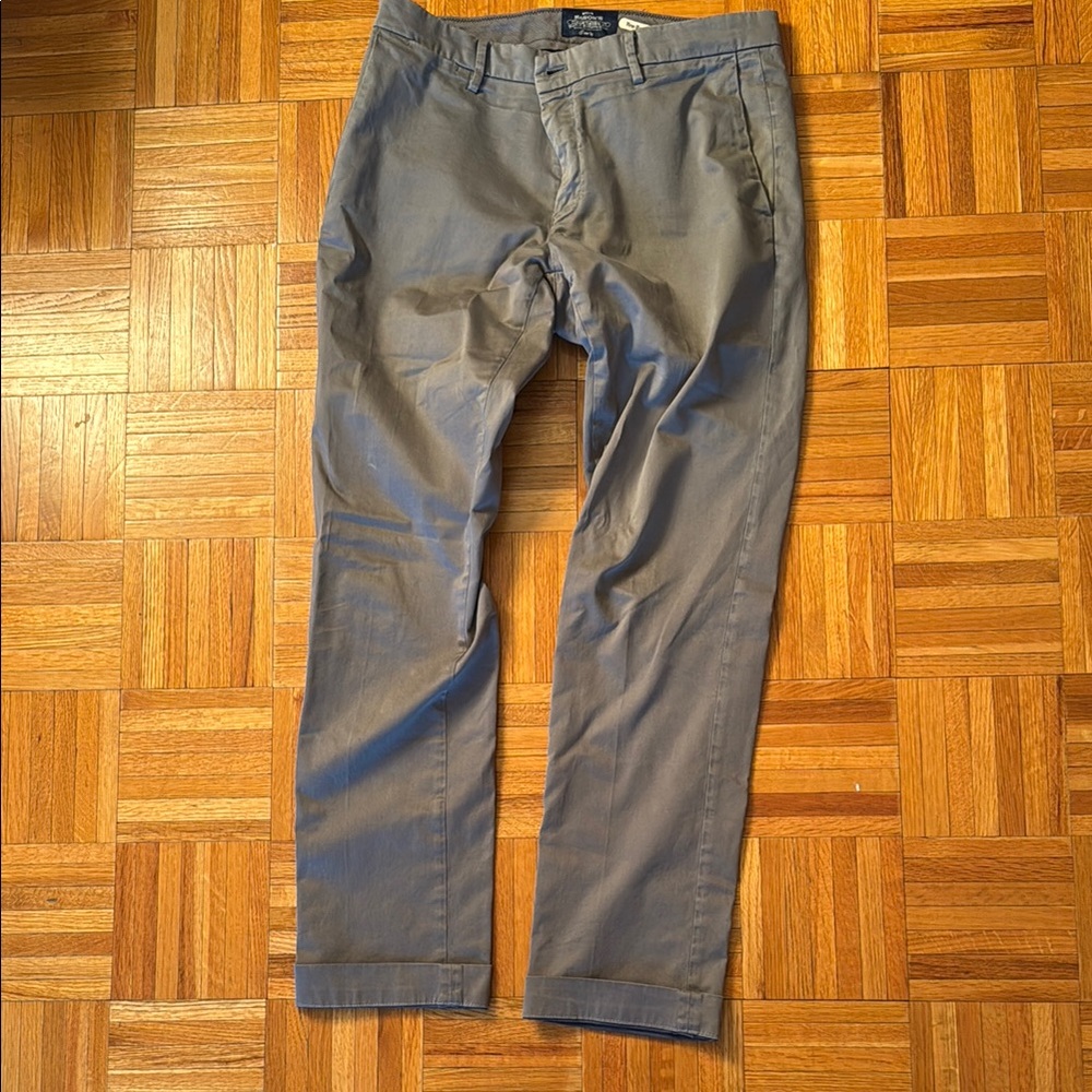 Mason Gray Chinos Classic Style Cotton Blend